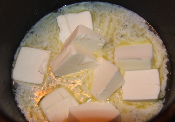 Melt butter in saucepan