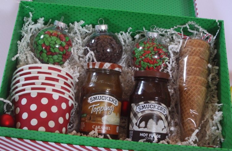 Great gift for families - Ice Cream Sundae Gift Basket